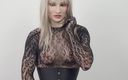 Nicole Nicolette: Blonde Crossdresser Tease in Bodystocking and Cumming a Lot
