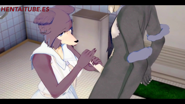 Yaoitube: Peluda Hentai - Legosi X Juno Masturbando, Peitos e Anal com...