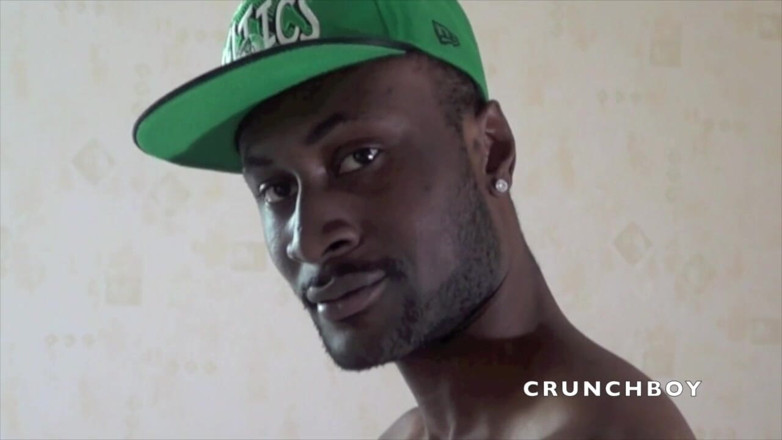 Crunch Boy: Fucked by straight ebony boy curious