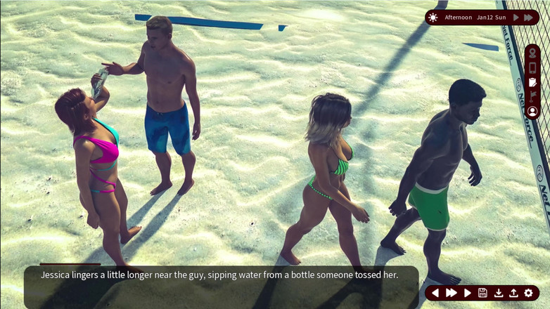Johannes Gaming: Whispers of Desire 8 Went Out the Beach and Had Amazing...