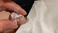 uncutcollegeguy: Je jouis deux fois ! Lotion sur mon bout, grognements très...