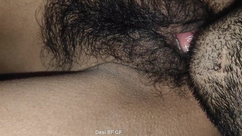 Manoj12015: Eating Girlfriend Tight Hairy Pussy and Fucking Hard and Sucking...
