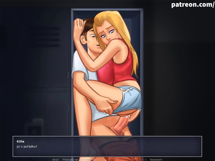Cartoon Universal: Summertime saga part 175 - Rough fuck in college locker 18 year olds...