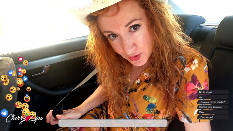 Cherry Lips: Model influencer forgets to disconnect stream and masturbates live in...
