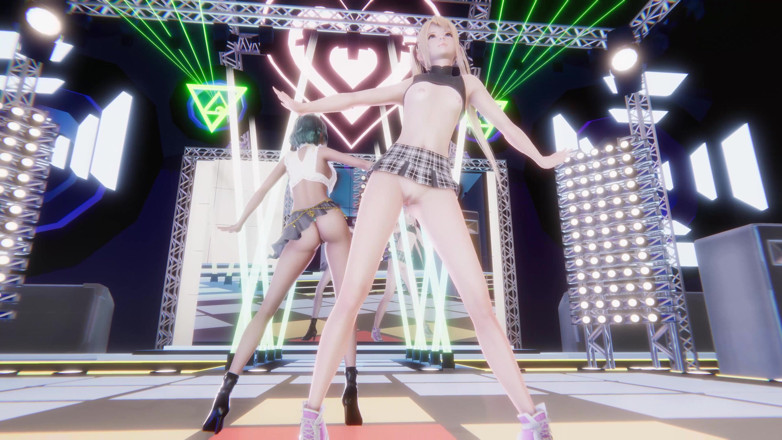 3D-Hentai Games: [mmd] Sunlight Marie Rose Tamaki thoát y gợi cảm Doa...