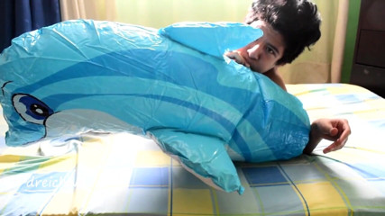 Dreichwe: Inflating a dolphin