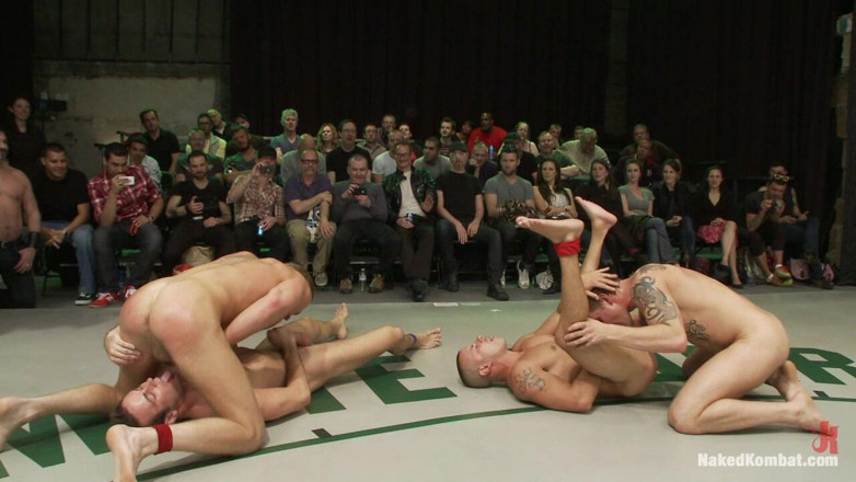 Naked Kombat: Gavin Waters &amp; Nikko Alexander Vs Trent Diesel &amp; Matthew Singer Live...