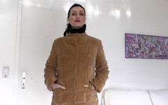 Lady Victoria Valente: My Velvet Down Jacket