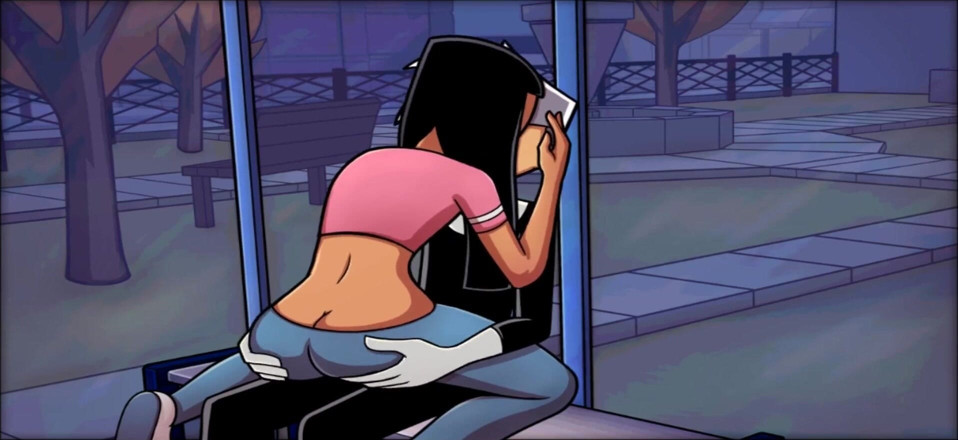Hentai World: Amity park kissing with college star night