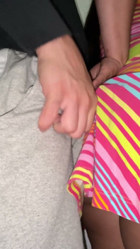 A Stranger Touches My Ass with His Big Cock.
