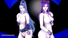 3D-Hentai Games: [MMD](G)I - DLEの - ラタタカイサ裸のダンスリーグオブレジェンドKDA 4K 60FPS