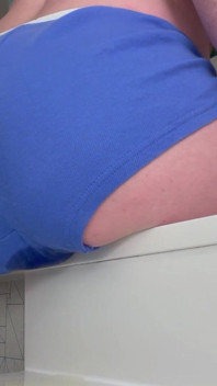 Humping Bathroom Counter in Hotel