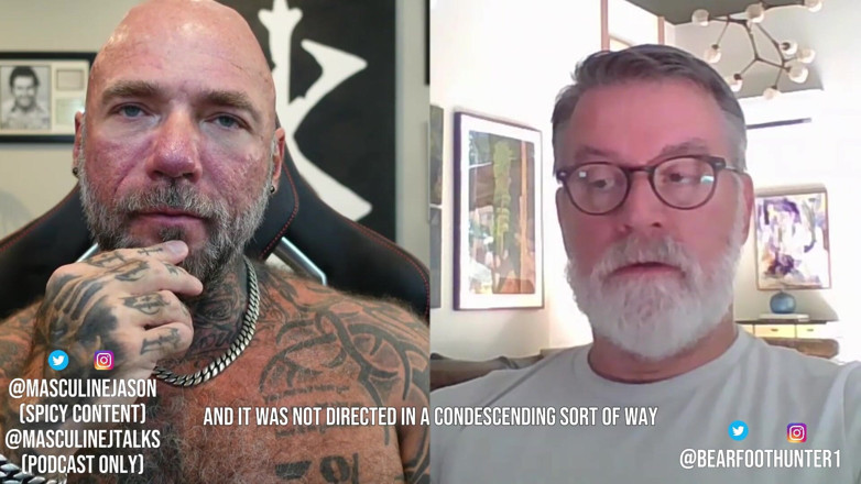 Raw and Uncensored with Masculine Jason: Porn Star Confessions - Bearfoot hunter (episode 174)