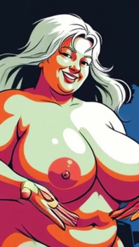 Ai weiche bbws schütteln nackte körper