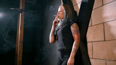 Cruel Anettes fetish world: Kouření na andrew's cross 4K