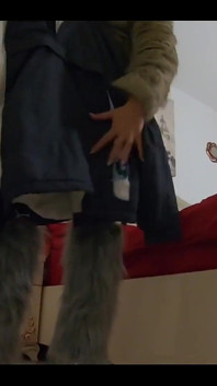 Milfycalla- Masturbating While Wearing Fur Coat and Shiny High Heels 205 I Love Masturbating While I Am Wearing My Jackets, Fur