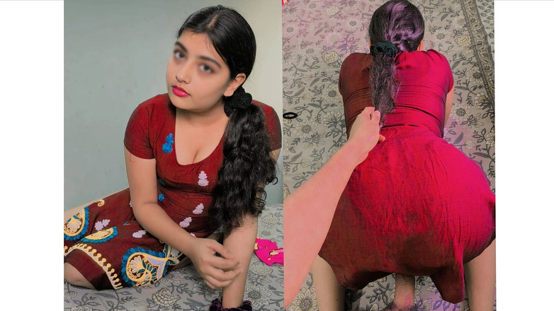 Horney_Ankita: Desi Piękna świeżo poślubiona żona ciasna cipka jebanie hindi XXX, indyjski Desi...