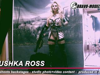Bravo Models Media: 384- Séance photo dans les coulisses Jarushka Ross - adulte
