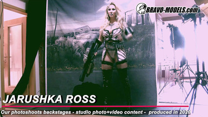 Bravo Models Media: Servizio fotografico di 384 backstage jarushka ross - adulto