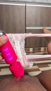 I Wish This Toy Were One of My Fans' Cocks, and That I Could Grip It Tight Before Fucking My Own Pussy with It.