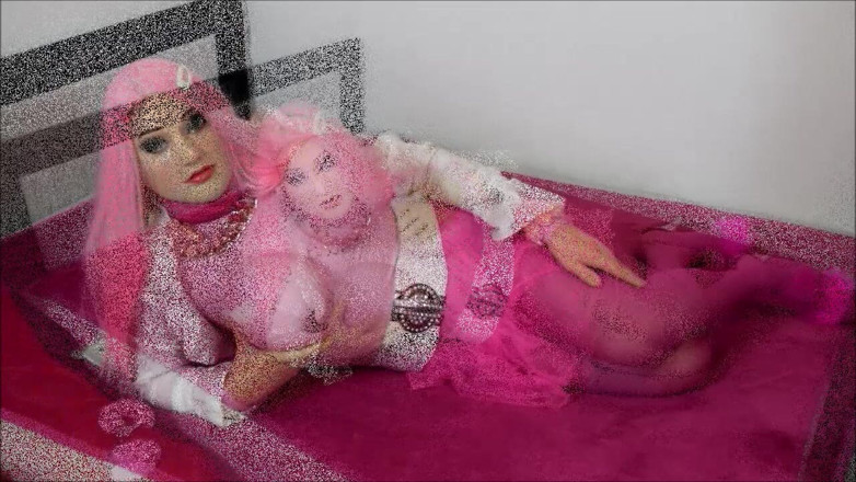 Erica Doll: Barbie doll's mega boobs  ( No audio but music )