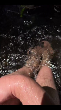 Rushing Water Against My Hirsute Legs
