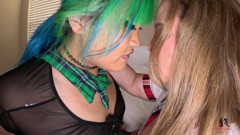 Trans and Cis Girl Roomate Play Time thumbnail