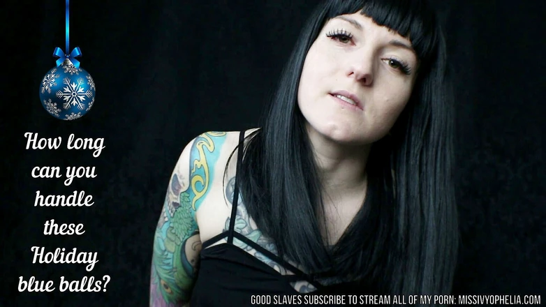 Miss Ivy Ophelia: Blue balls for Christmas 4