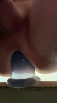 Ass Test with a Huge Plug
