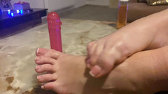 SassyTiff: Foot fetiš olej