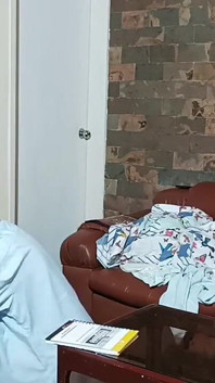 My Perverted Stepmother Makes Me Fuck Her While She Folds the Clothes