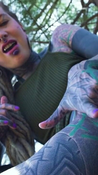 Public Solo Anal - Massive Gape, Prolapse, Squirt on Motor Scooter