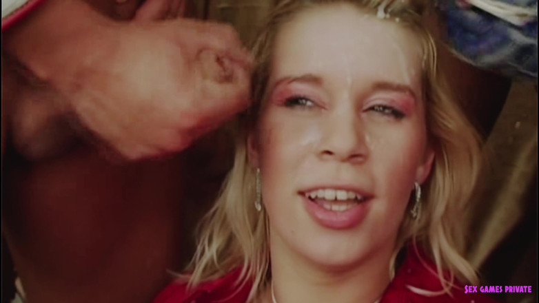 Czech Pornzone: Czech gangbang with sexy busty reporter