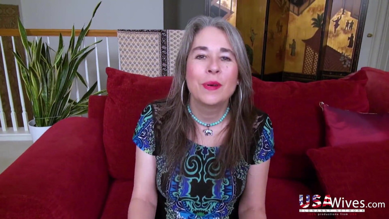 Old Nanny: USA Wives - Gray hair and hairy pussy old wife in...