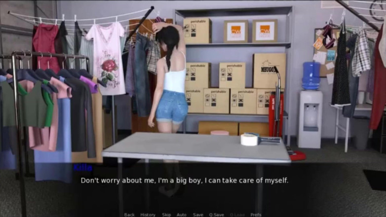 Visual Novels: Pine falls part 23