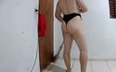 amateurbrazilian: Я собираюсь снимать мои леггинсы очень медленно