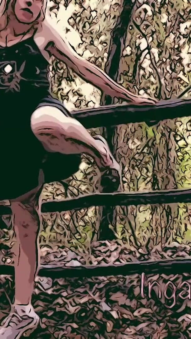 Inga lillypop girl comics: Cartoon Teen Masturbating in the Forest