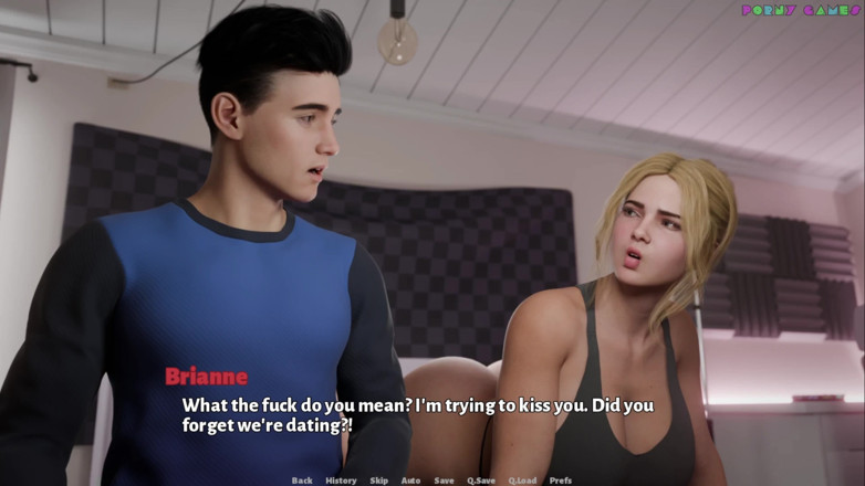Porny Games: Morbusgreavesによる『Mad Adventure』 - ぽっちゃり継姉妹とデートする、3回目のデートでの激しいセックス 18