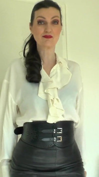 Široký těsný pás část 76 Lady Victoria Valente