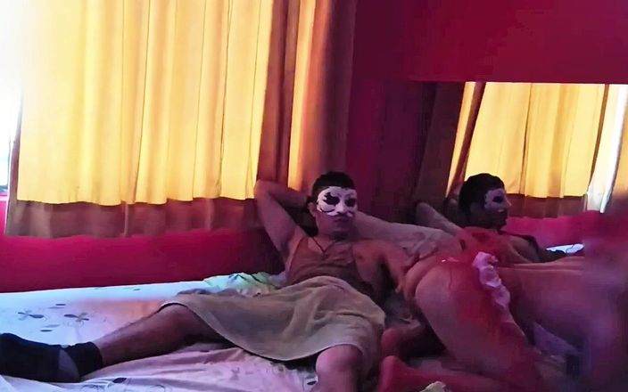 Poynew Oyy: 英俊的员工操femboy内裤内衣性感