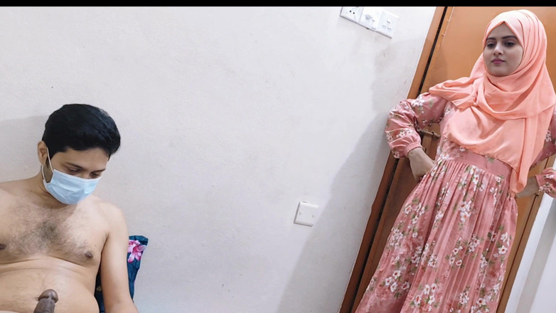 Angel Surovi Lata: Belle-sœur indienne en hijab, conversation romantique avec son beau-frère et...