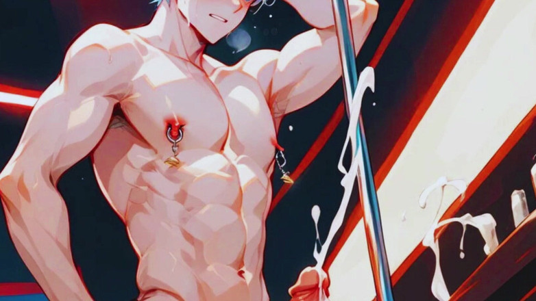 Real narrated fantasy: Partie 2. Un bar gay fait un show sexuel en direct...