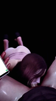 Asian Girlfriend Serving Her Boyfriend's Cock