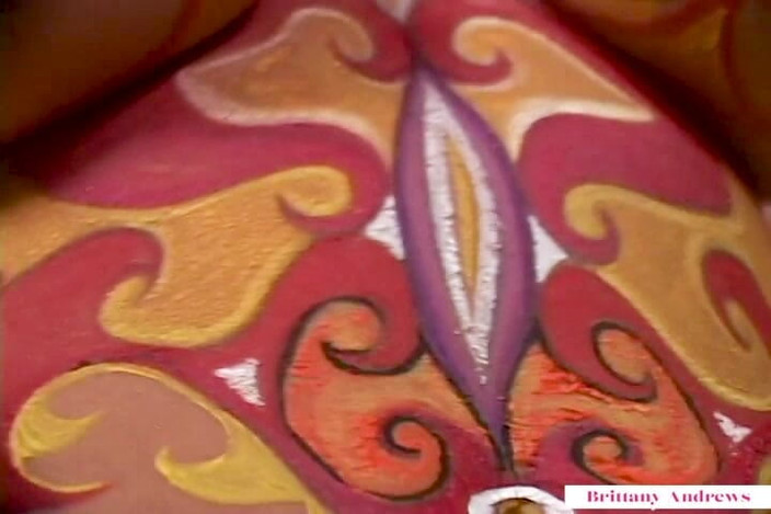 Brittany Andrews: Brittany Andrews Amazing Dragon Barva těla Kouře Škádlí!