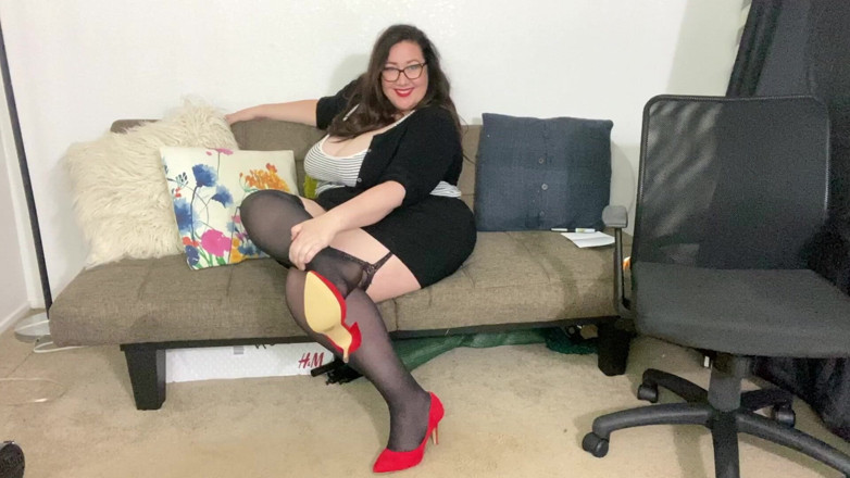 cutejayne: BBW Neckt Gnadenlos, Um Job Zu Bekommen