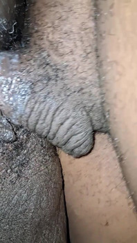 Juices in My Grey Pussy Hair...