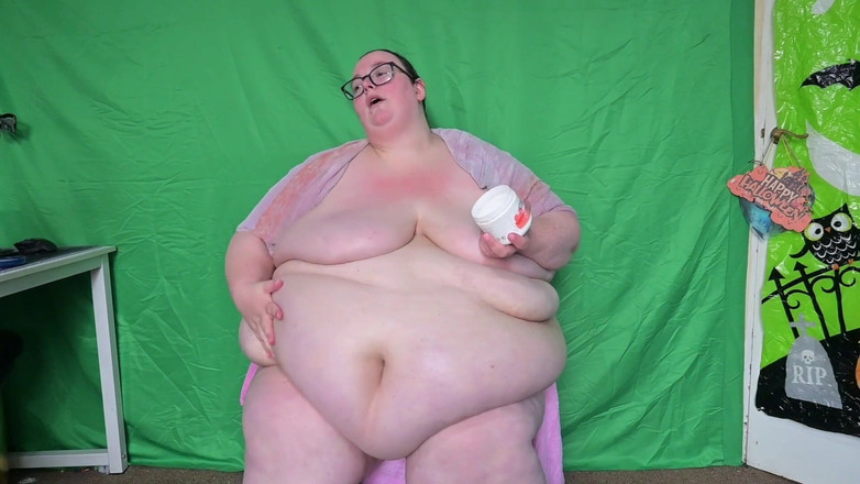 SSBBWLadyBrads: Şişman göbek masajı ve kuru bölüm 2