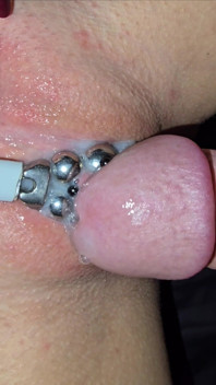 He Covers My Chastised Pussy in Cum