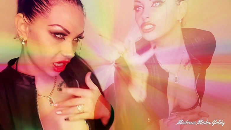 Goddess Misha Goldy: Znič svůj orgasmus pro svého démona