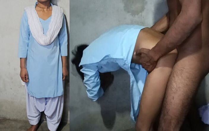 Laxmi deshi: Indisches mädchen hart hinter der schule gefickt